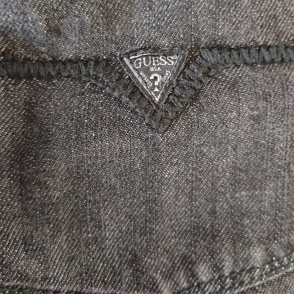 GUESS Slim Straight Del Mar Fit Men's Black Jeans Size 38/30 - Picture 7 of 11